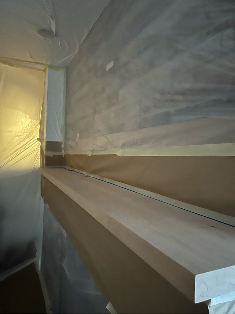 mantel prepped for stain job Preview Image 6