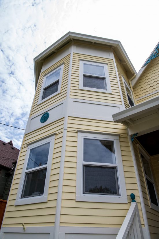 Milwaukie OR house painted yellow
