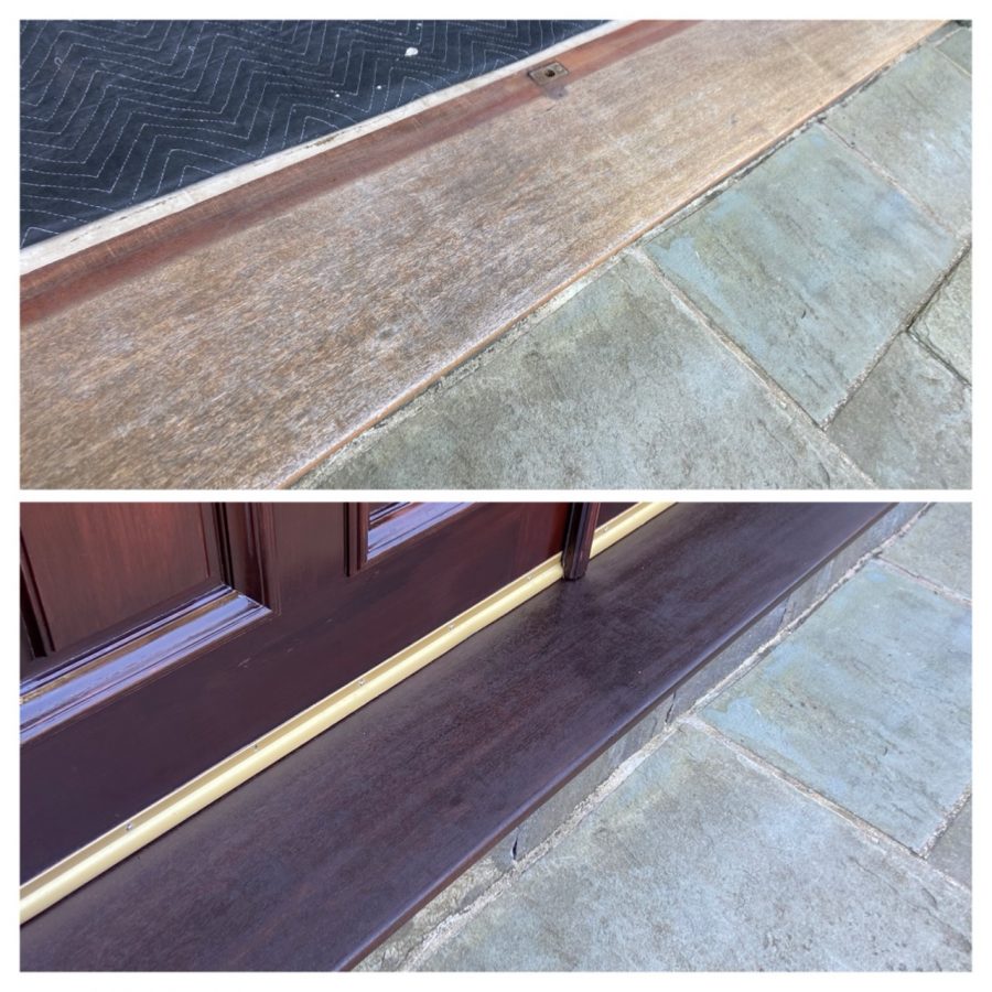 Before and After Door Refurbishing Rye NH Preview Image 2