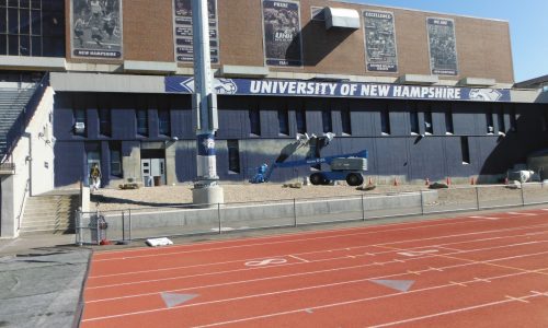 University Track & Field Exterior Painting