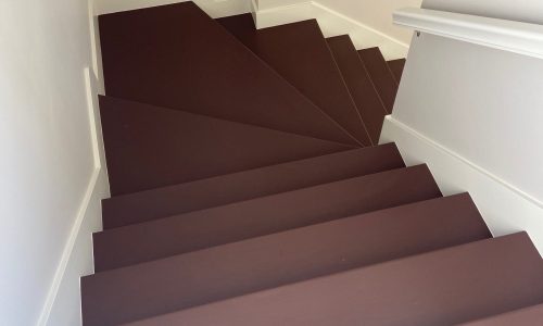 Residential Painted Stairs