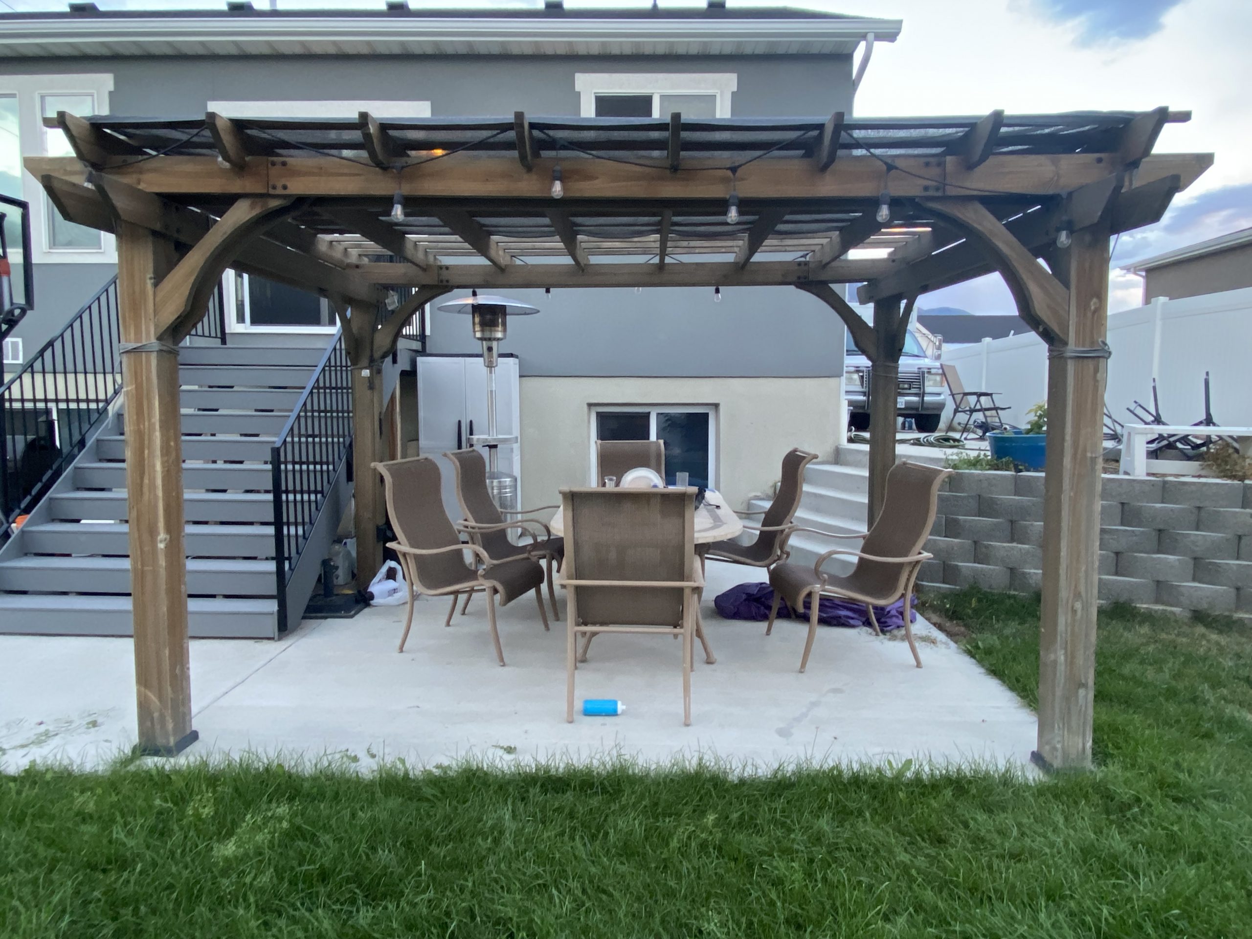 Outdoor Patio Project in Provo, UT