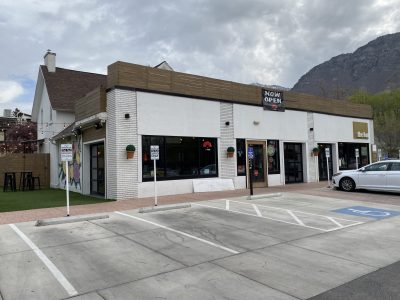 The Hut Exterior Commercial Fence Staining Project Provo, UT
