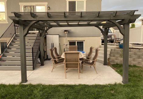 Outdoor Patio Project in Provo, UT