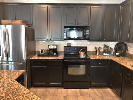 kitchen cabinets in painted by certapro of provo