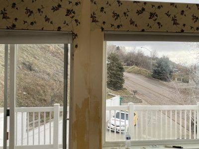 Wallpaper Removal Project in Provo UT