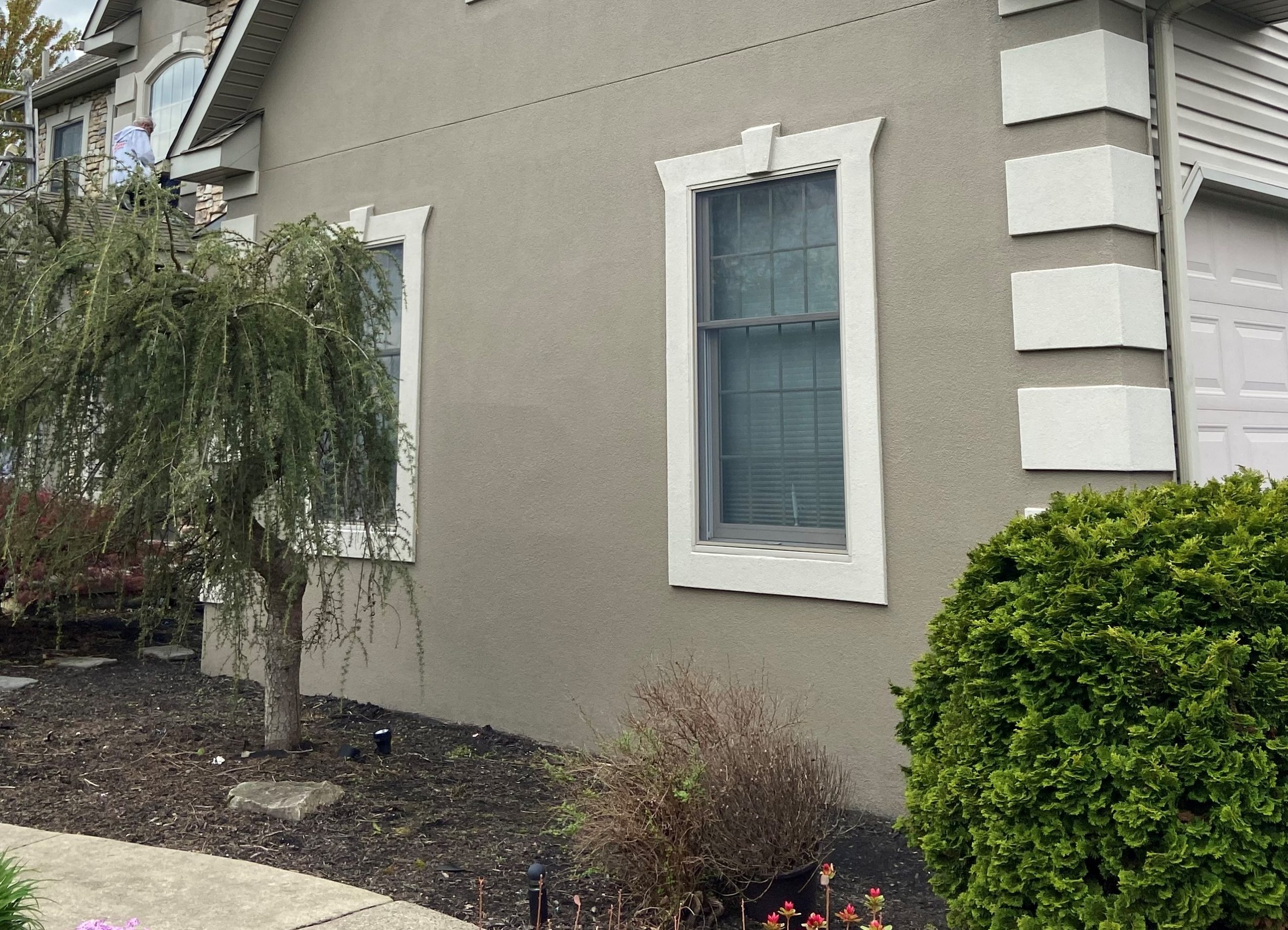 Stucco Painting After