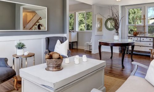 Living Room after being painted by CertaPro