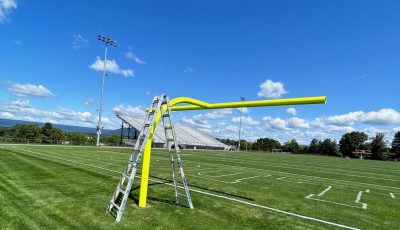 football goalpost - after