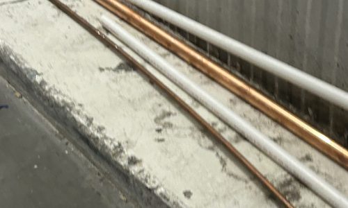 Damaged Rodent Run Lines