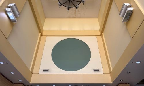 Vaulted Ceiling Before Refresh