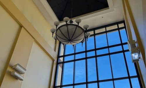 Vaulted Ceiling - Before