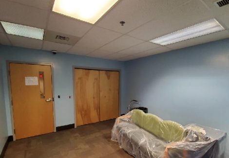 Helping Harvest - office - after