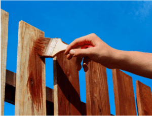 fence painting services