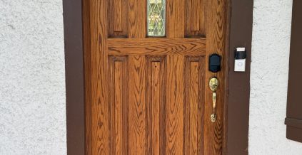 Front Door Refinishing
