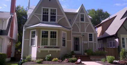 Tudor-Style Home Exterior Painting Project ...