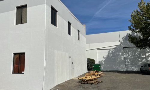 The Back of the Offices