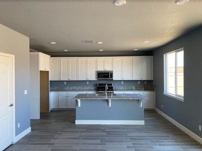 kitchen painting project