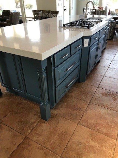 CertaPro Reno Paints Kitchen Cabinet Island Preview Image 1