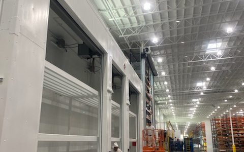 A lift helped us reach the top