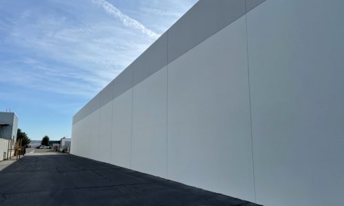 That's one big exterior wall.