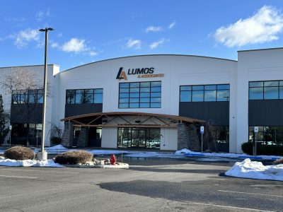 Commercial building painted on Sandhill Rd. in Reno.