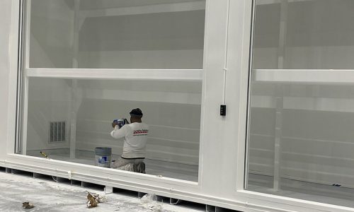 Yes, thats one of our painters in there!