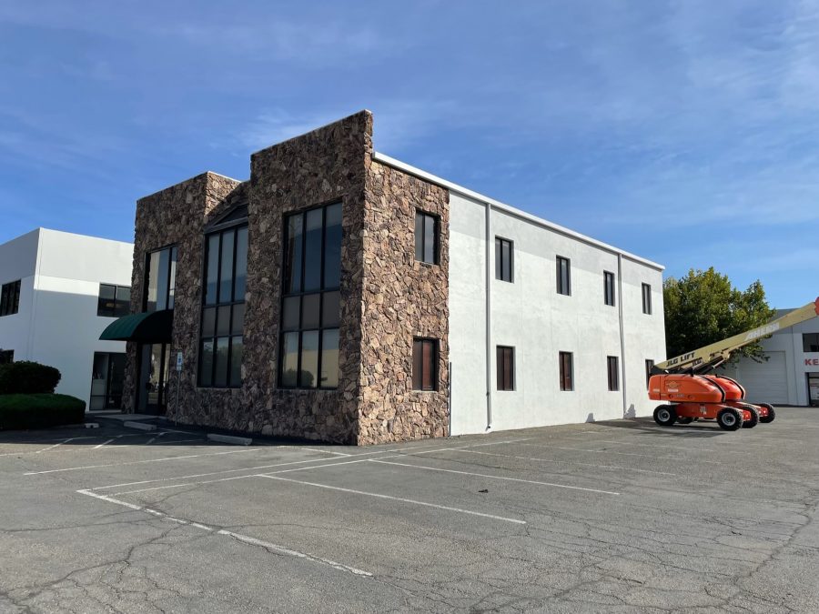 The front entrance to the building we painted in Sparks, NV. Preview Image 5
