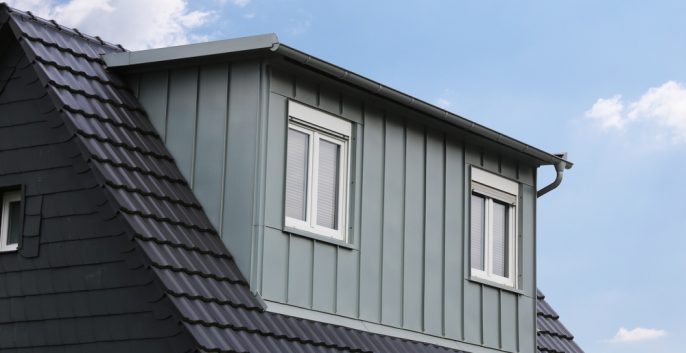 Check out our Metal Siding Painting