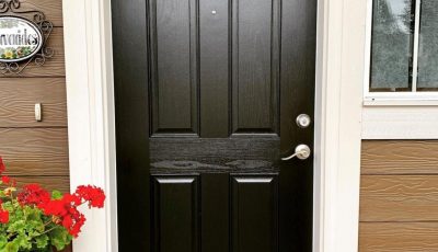 Black Door Painting