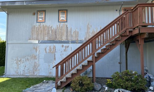 Stairwell Side (Before)