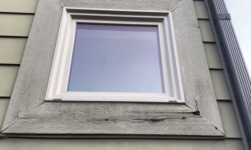 Damaged Wood Framing