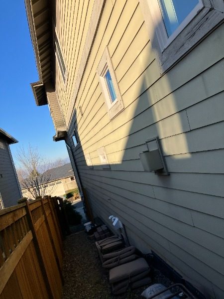 house with aged green paint Preview Image 8