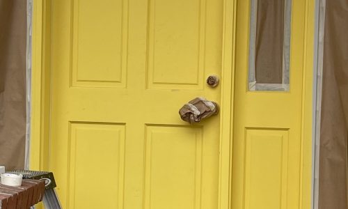 In-Progress Door View