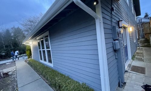 Close Up of the Repainting