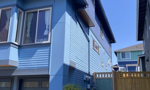 Three-Story Home Completed Repaint