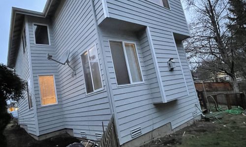 Back View of the Home