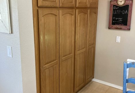 natural wood home kitchen cabinets