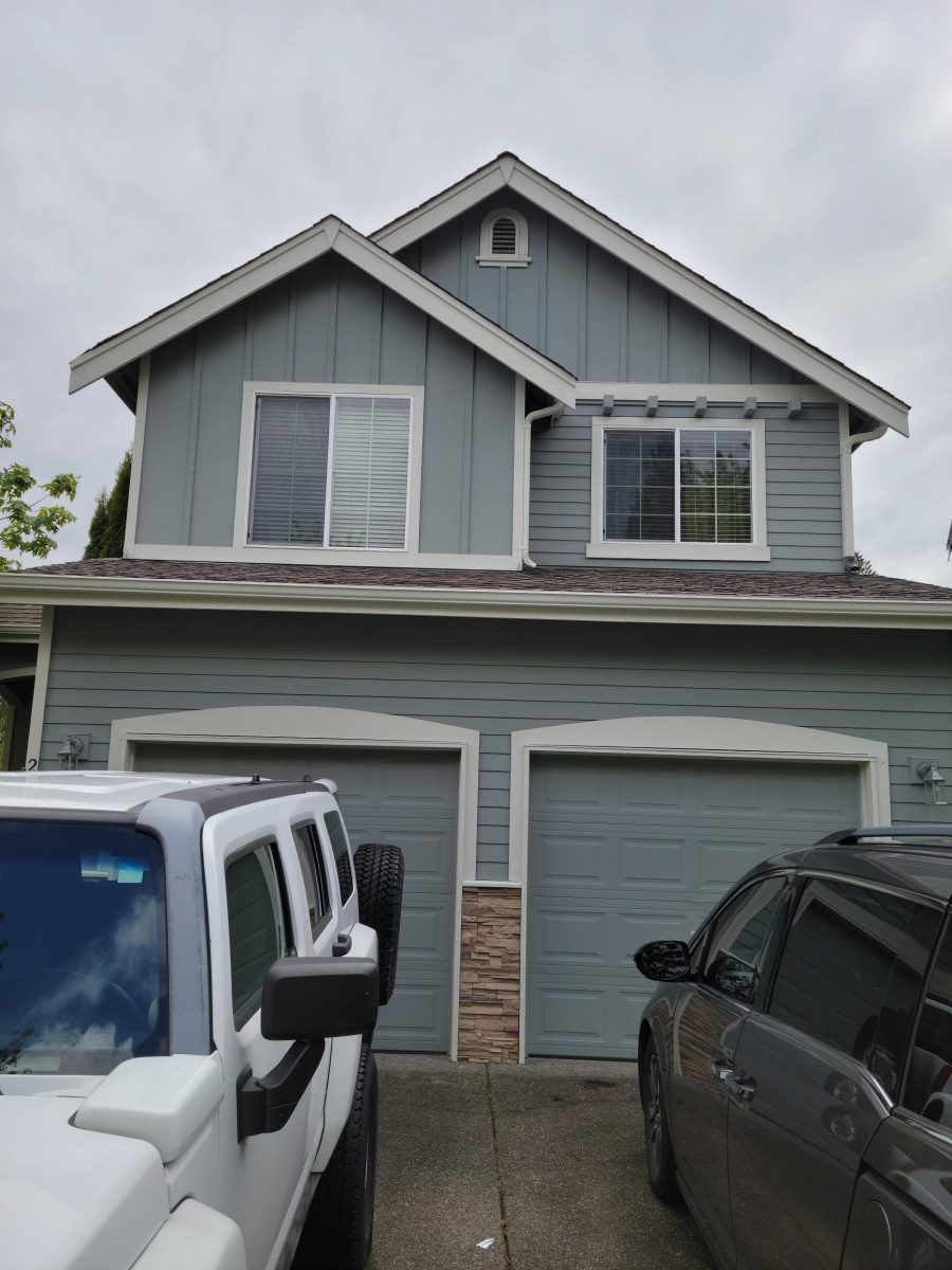 Final Result Wood Siding Project