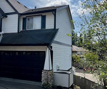 Garage Doors and Shutter Painted