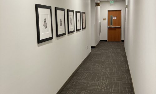 Revitalized Office Suite Hallways