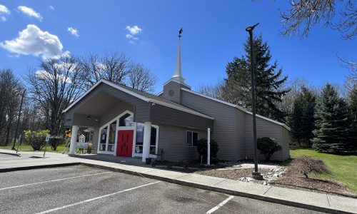 Church Building Final Painting Phase