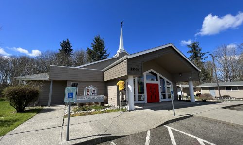 Full Shot from the Parking Lot