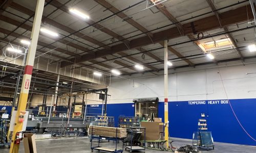 Interior Painting of Warehouse