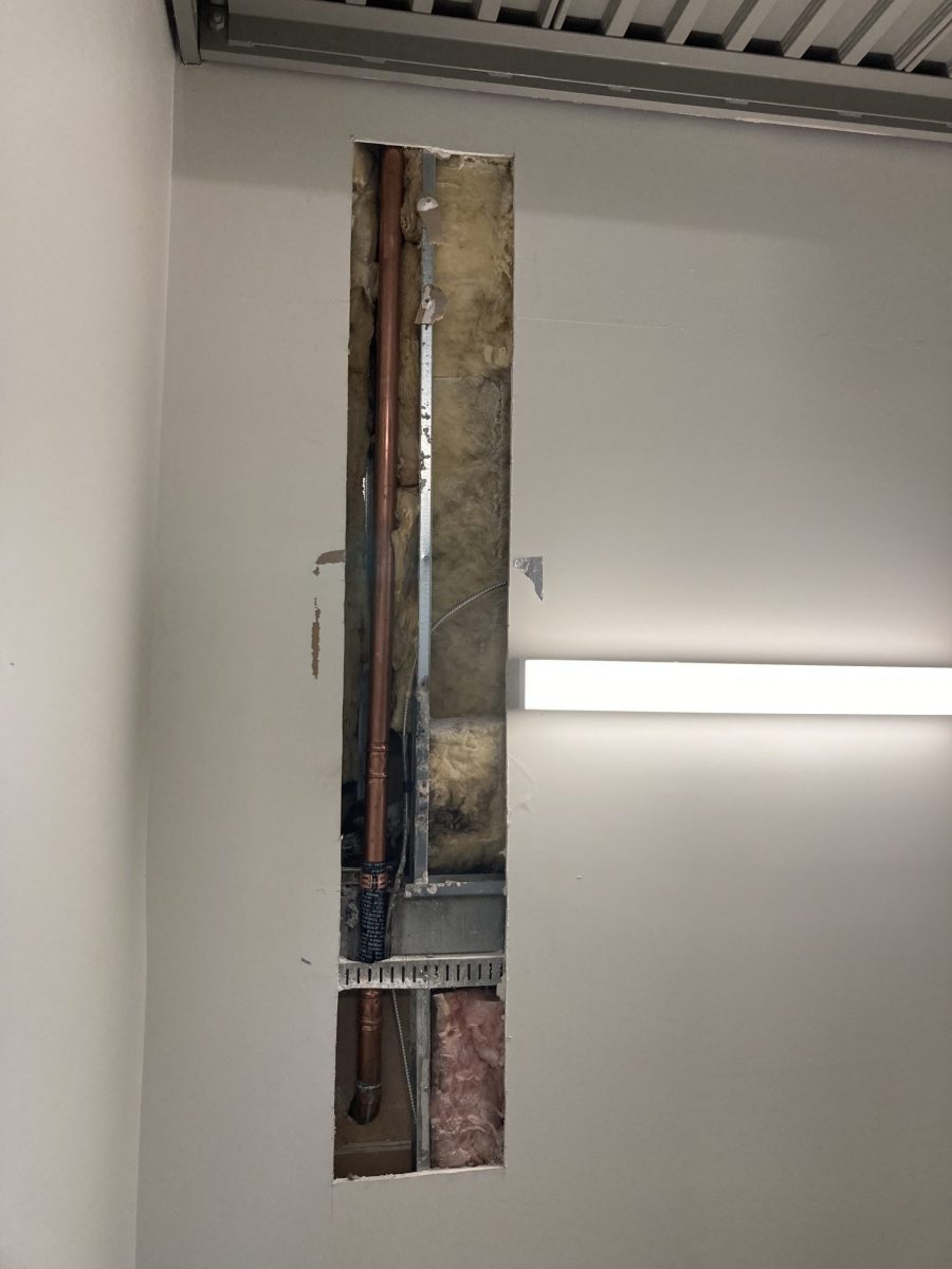 stairwell with drywall removed Preview Image 2