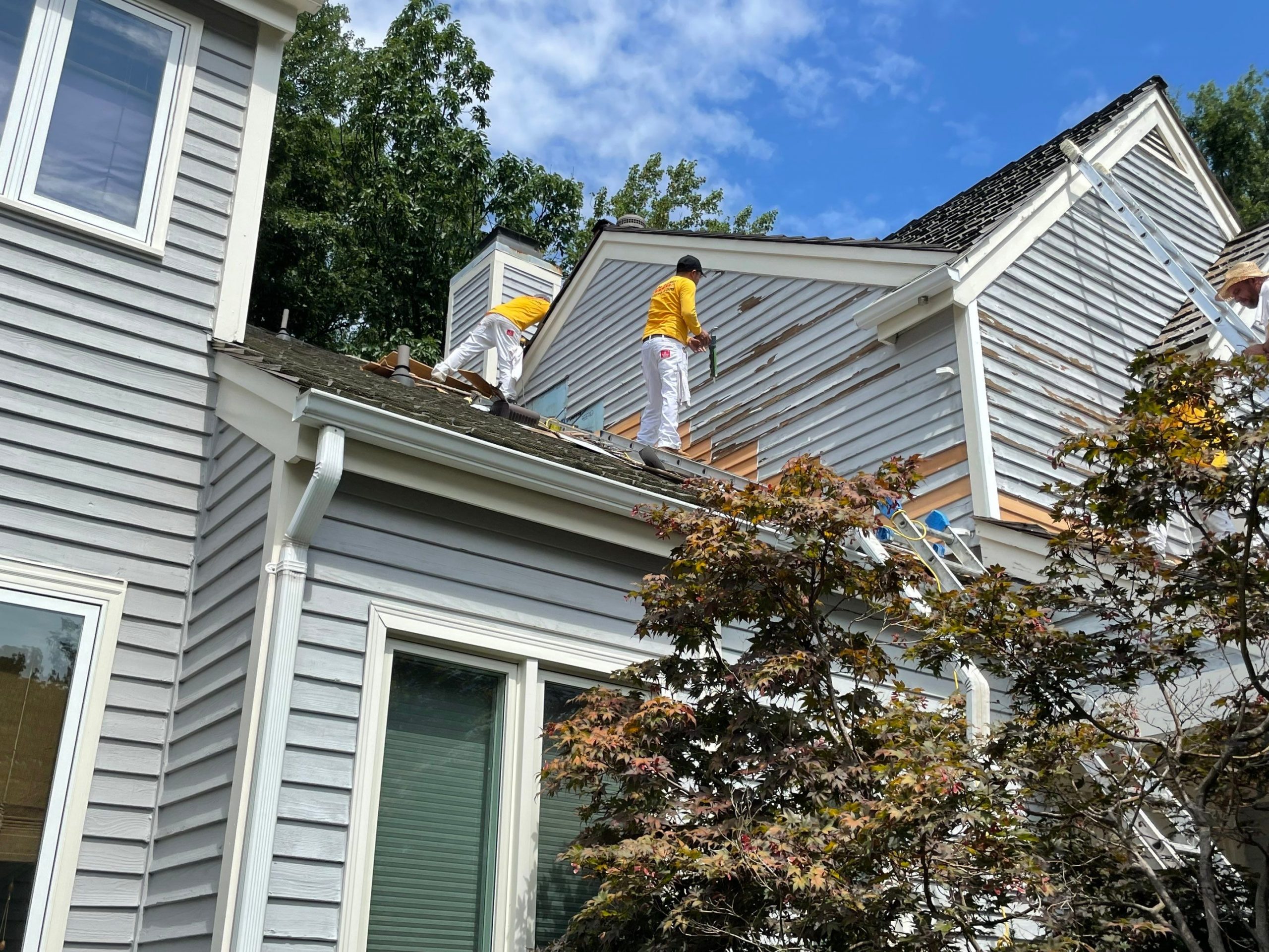 Wood Rot Repair – Exterior Siding Project Before