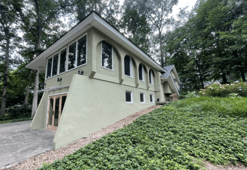 stucco home exterior