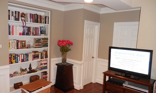 Tan & White Interior Painting Project