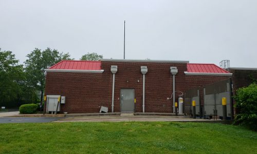 Back Entrance Before Painting