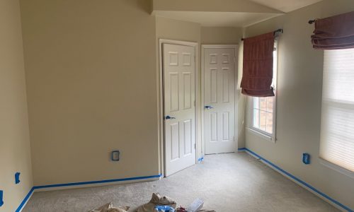 Bedroom Before Painting